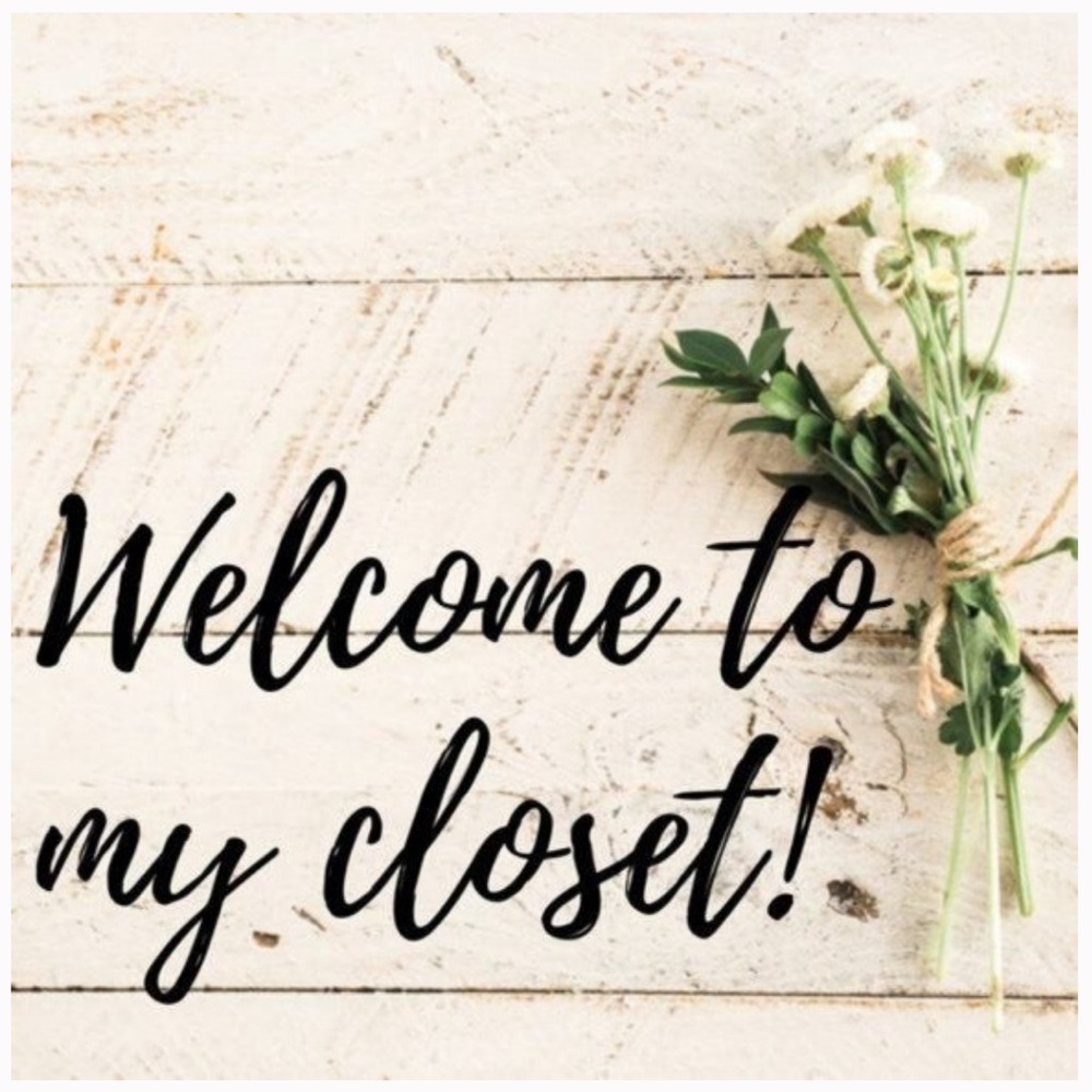 Welcome to my closet